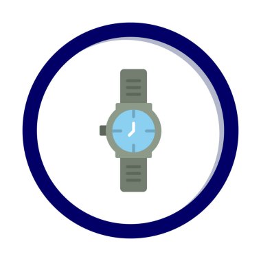 Kol saati. Web simgesi basit tasarım