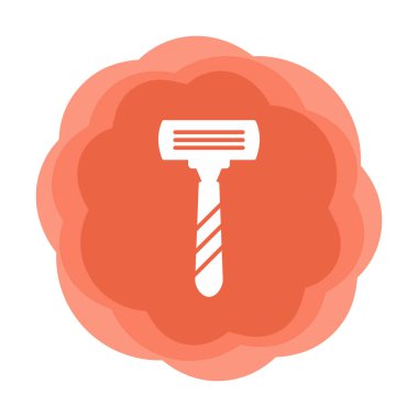 Jilet. Web simgesi basit illüstrasyon