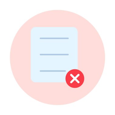 dosya simgesi, vektör illüstrasyonu basit tasarım