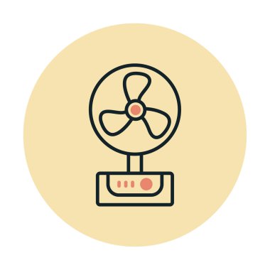 Fan vektör simgesinin gösterimi