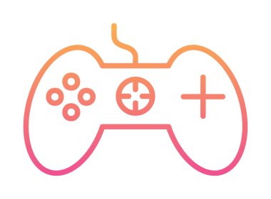 joystick modern simge vektör çizimi