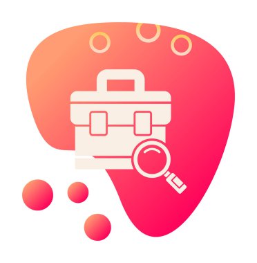 Görev simgesi vektör illüstrasyonu