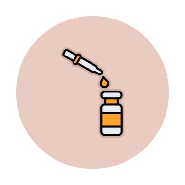 Bırakıcı simgesi vektör illüstrasyon grafik tasarımı