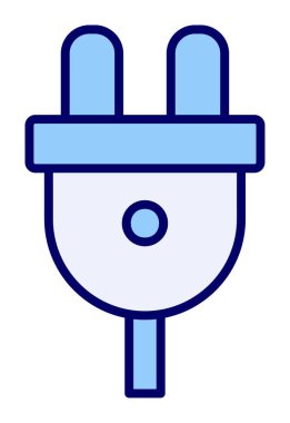 güç dolgusu, web simgesi basit tasarım 