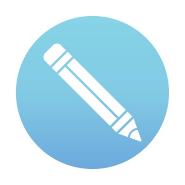 kalem simgesi vektör illüstrasyonu