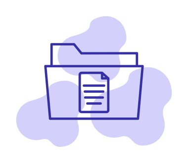 dizin vektör simgesi, web illüstrasyonu