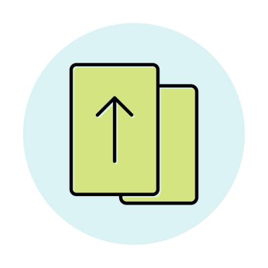 dosya simgesi, vektör illüstrasyonu basit tasarım