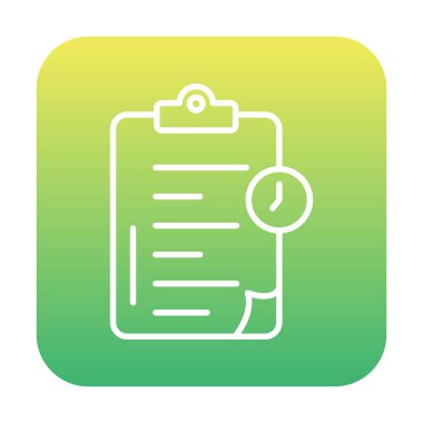 Pano simgesi, vektör illüstrasyonu basit tasarım