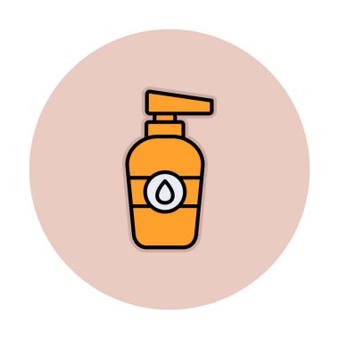 Beyaz arkaplanda bebek yağı vektör illüstrasyonu