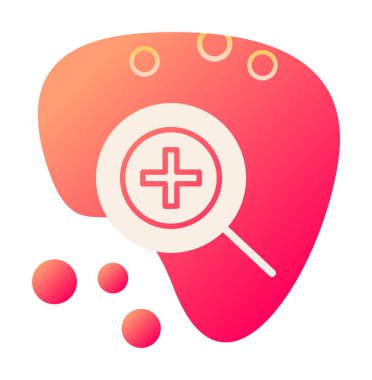 yakınlaştırma simgesi, vektör illüstrasyonu basit tasarım