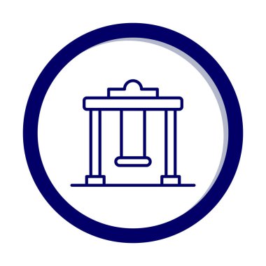 simge vektör çizim salıncak