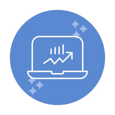Vektör illüstrasyonu, Stock İzleme simgesi arkaplanı                          
