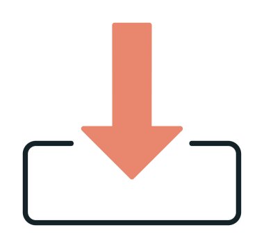  Simge indir, vektör illüstrasyonu basit tasarım