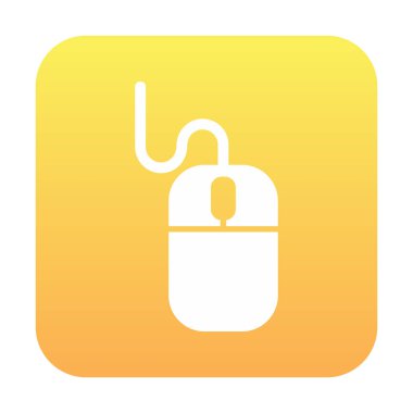 Fare simgesi, web basit illüstrasyonu