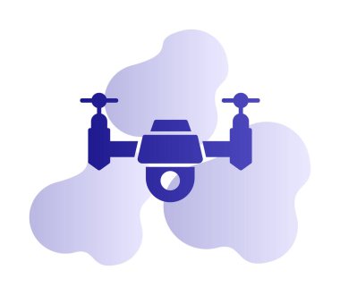  yaratıcı Drone web simgesi vektörü