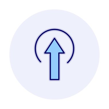 Simge işareti vektör çizim upload