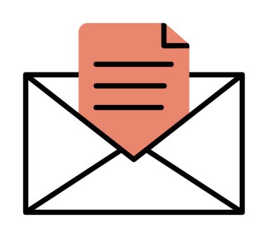 Harf simgesi vektör illüstrasyonu