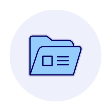 dizin vektör simgesi, web illüstrasyonu