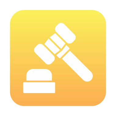 Yargıç Tokmak simgesi, satır biçimi 