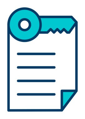 Notes web icon, vector illustration