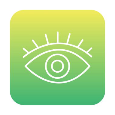 Göz simgesi, vektör illüstrasyon tasarımı 