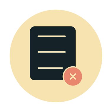 dosya simgesi, vektör illüstrasyonu basit tasarım