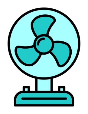 Fan vektör simgesinin gösterimi