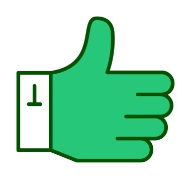 Gibi. Web simgesi basit illüstrasyon 