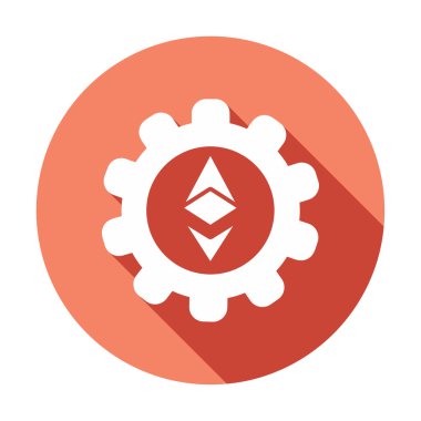 Ethereum Simge vektör çizimi ayarlanıyor