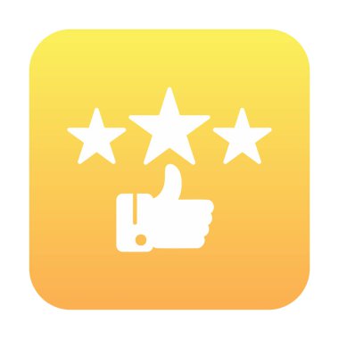 derecelendirme vektörü renk çizgisi simgesi 