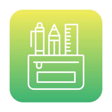 Kalem Durumu simgesi, vektör illüstrasyonu  