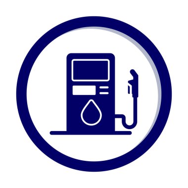 Yakıt İstasyonu simgesi taslak biçimi