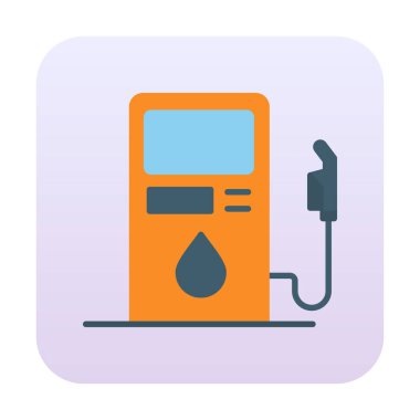 Yakıt İstasyonu simgesi taslak biçimi