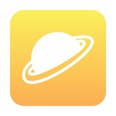 Gezegenler simgesi, vektör illüstrasyonu