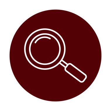 Büyütücü Cam Hat Simgesi