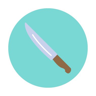 Basit bıçak düz vektör çizimi