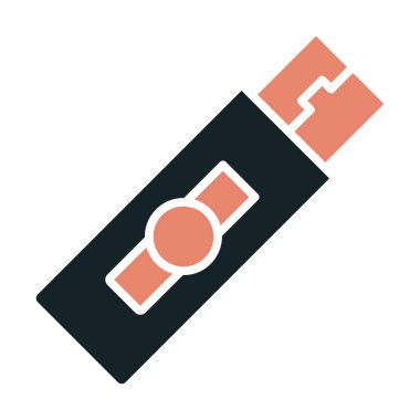 Web için usb flash simgesi.