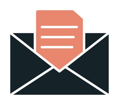 Harf simgesi vektör illüstrasyonu