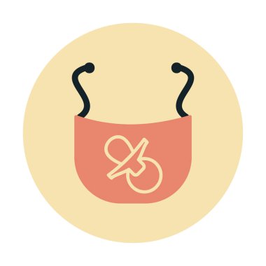 Bib simge vektör çizim