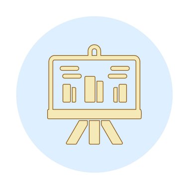 İnşaat planı simgesinin vektör illüstrasyonu               