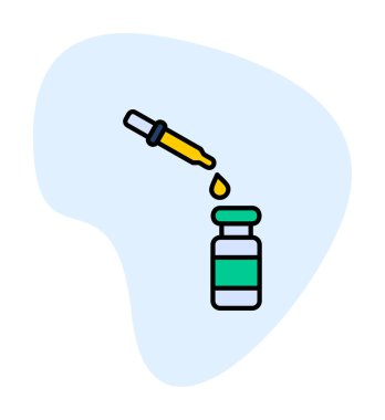 Bırakıcı simgesi vektör illüstrasyon grafik tasarımı