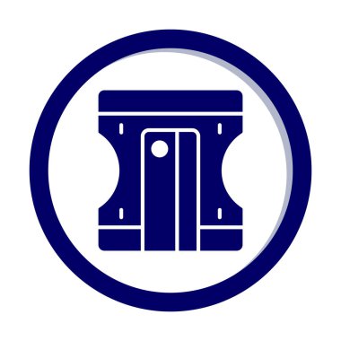 Kalem kalemtıraş simge vektör çizim