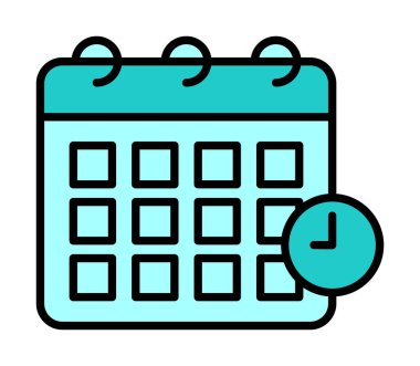 ölü çizgi simgesi vektör çizimi tasarımı