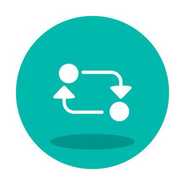 Web simgesi, vektör illüstrasyonunu değiştir