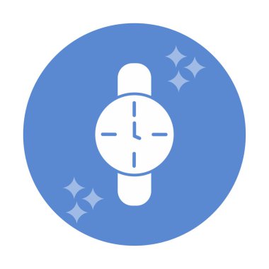 Saat, zamanlayıcı simgesi vektör çizimi 