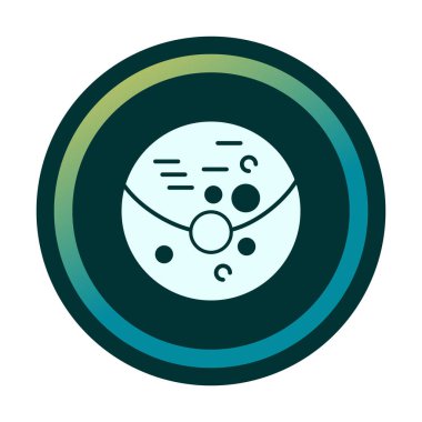 Venüs web simgesi, vektör illüstrasyonu