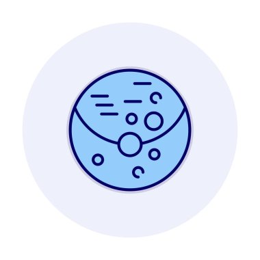 Venüs web simgesi, vektör illüstrasyonu