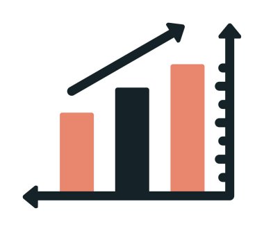 Grafik. Web simgesi basit illüstrasyon 
