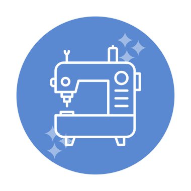 Makine web vektör simgesi dikiliyor