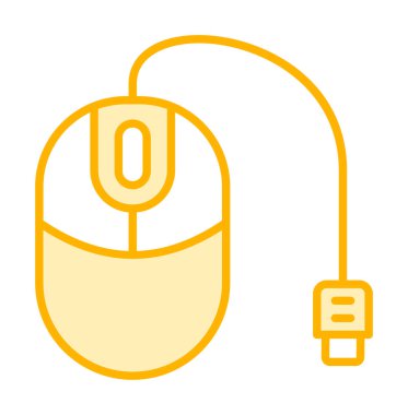 Fare simgesi, web basit illüstrasyonu